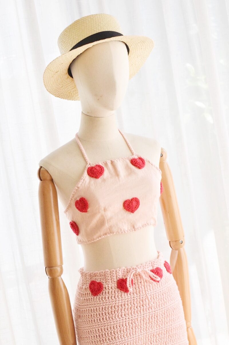 Once Upon A Time Kiddy - Family Set - Heart Bikini - Skirt for Mom