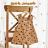 Bearie jumpsuit - polkadot in brown