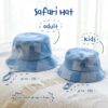 Safari hat - Jean square