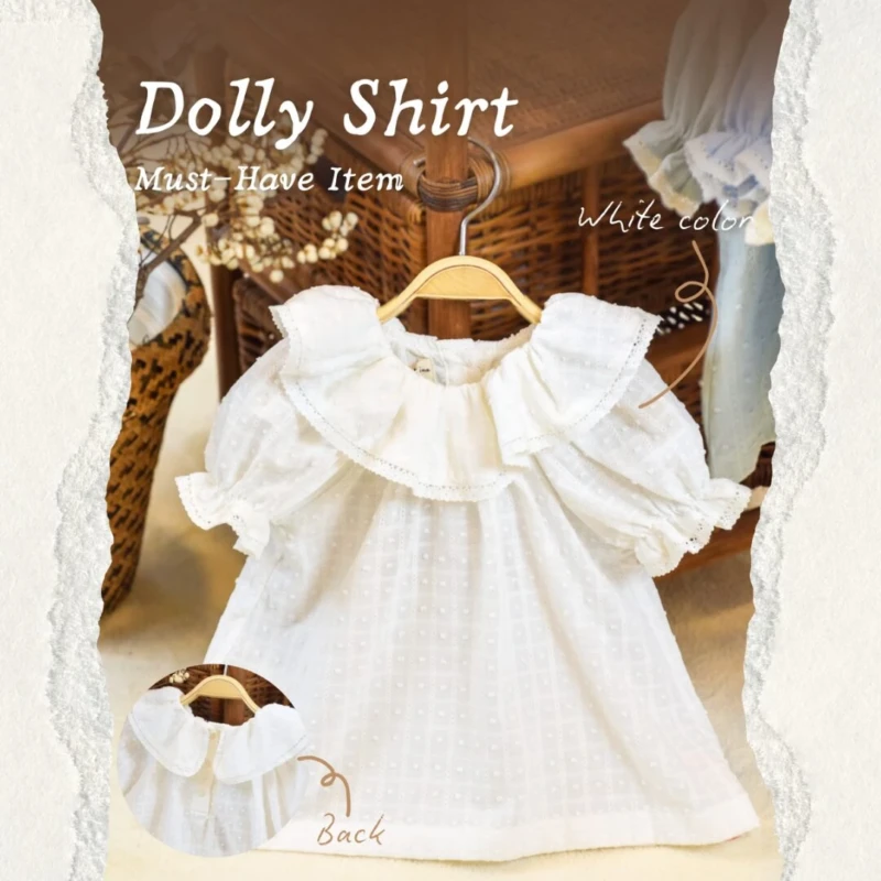 Dolly Shirt for girls - Plain color
