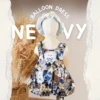 Balloon Dress - Little Cats