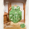 Romper for girls - Green Meadow Geese