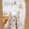 Magnolia Dress - Cats with Flowers