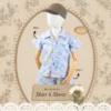 Shirt & Shorts - Family Set - Blue Birds
