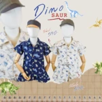 สำเนาของ Rug Tufting Workshop PH Trend Instagram Post in Beige Black Aesthetic Handdrawn Doodles Style - 64 Shirt & Shorts - Dinosaur