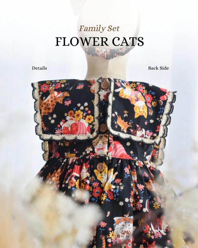 Family Set - Flower Cats