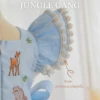 Fairy Dress - Embroidery Jungle Gang in blue