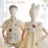 Shirt - Embroidery - Jungle Gang in cream