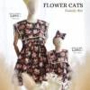 Family Set - Flower Cats
