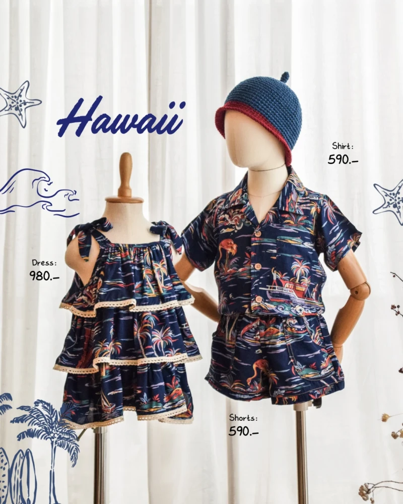 3 Layers Dress - Hawaii Style