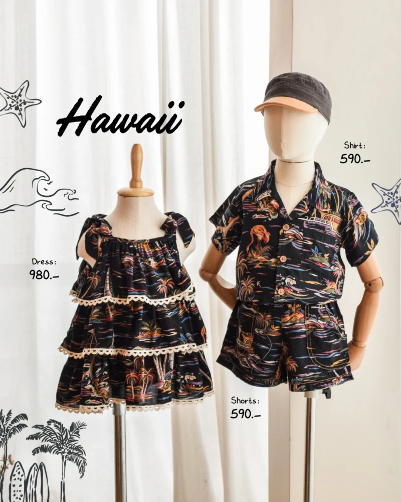 3 Layers Dress - Hawaii Style