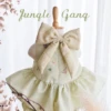 Bow Back Set - Embroidery - Jungle Gang