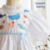 Tulip Dress - Embroidery - Ocean Gang