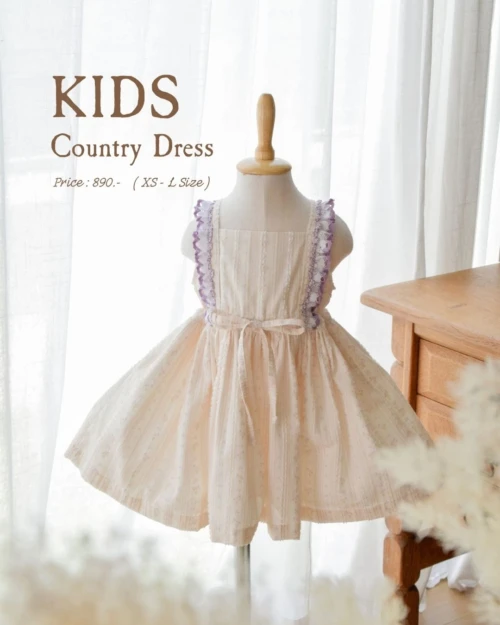 Country Dress - Family Set - Girls