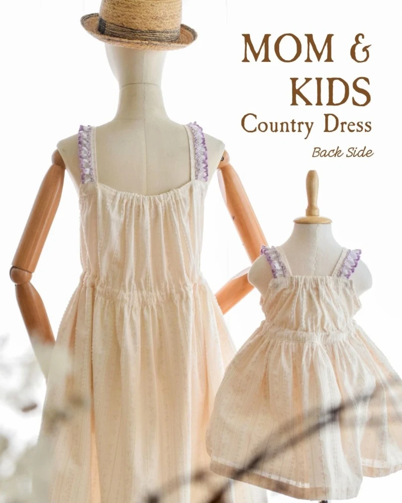 Country Dress - Family Set - Girls
