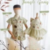 Bow Back Set - Embroidery - Jungle Gang