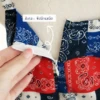 Family Set - Paisley in blue red