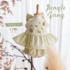 Bow Back Set - Embroidery - Jungle Gang