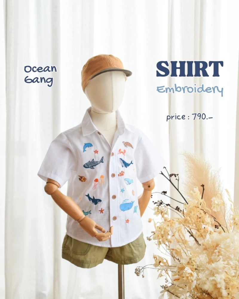 Shirt - Embroidery - Ocean Gang