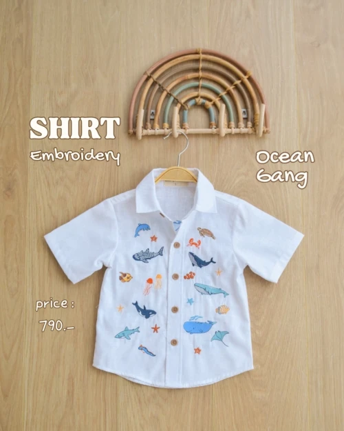 Shirt - Embroidery - Ocean Gang