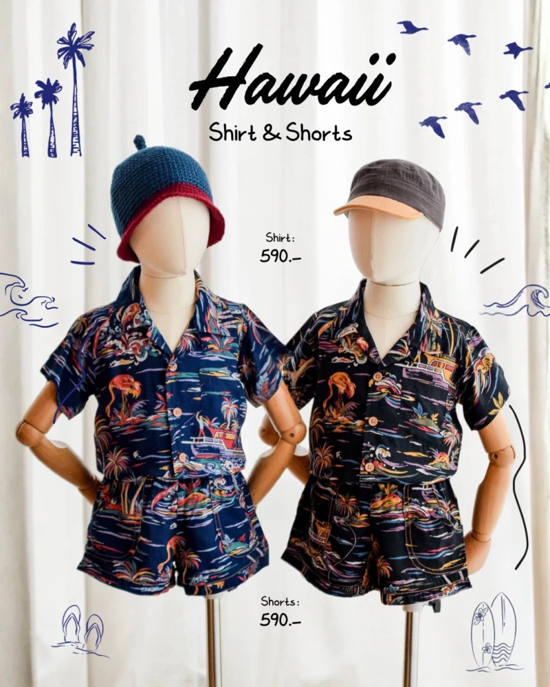 Shirt & Shorts - Hawaii Style