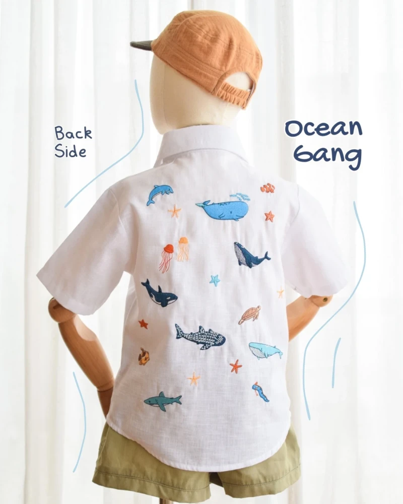 Shirt - Embroidery - Ocean Gang