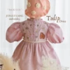 Tulip Dress - Embroidery - Flowers