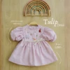 Tulip Dress - Embroidery - Flowers